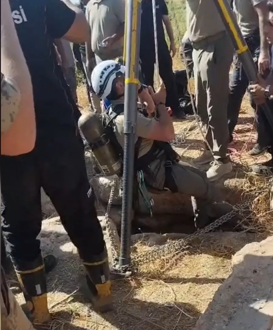 Akçakale'de çobanlık yaparken 140 metrelik kuyuya düşen Hamit Taş hayatını kaybetti