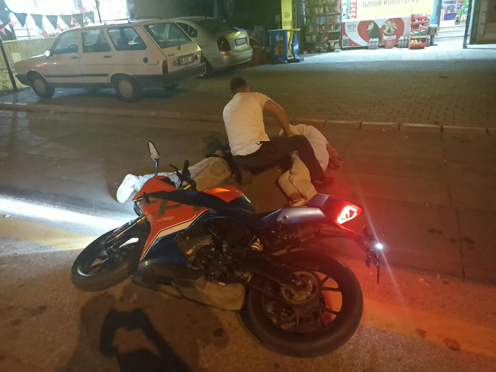 Başkentte motosiklet hırsızlığına suçüstü: Şasi numarasını kazırken yakalandılar