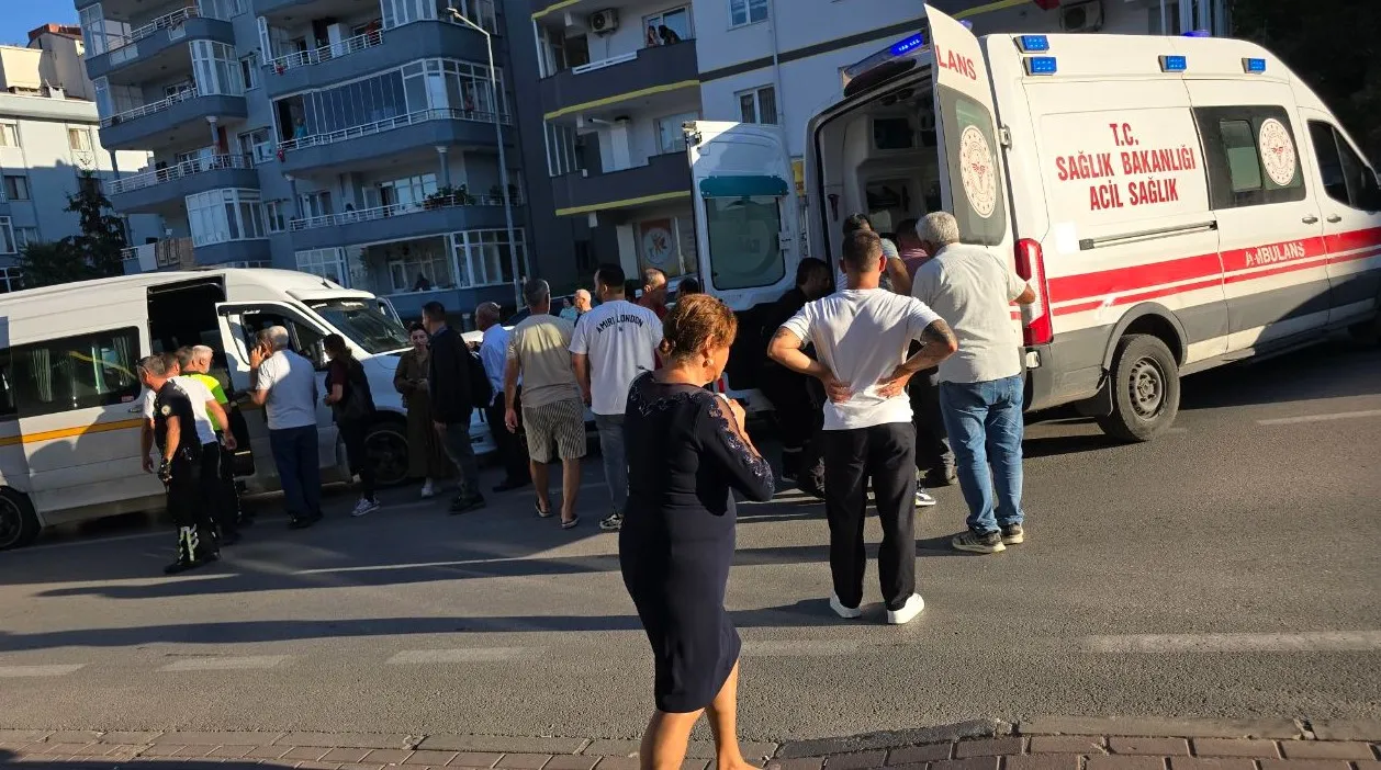 Direksiyon başında gelen ani kriz Mudanya'da trafiği birbirine kattı