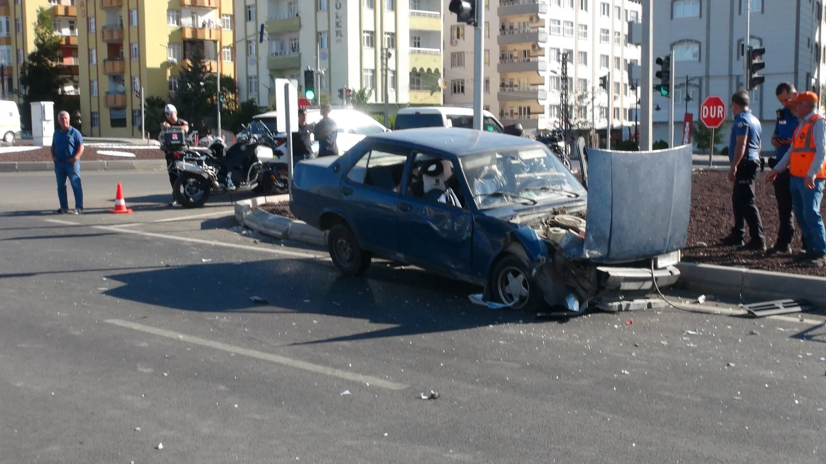 Kilis'te sabah saatlerinde acı kaza: Motosiklet sürücüsü hayatını kaybetti