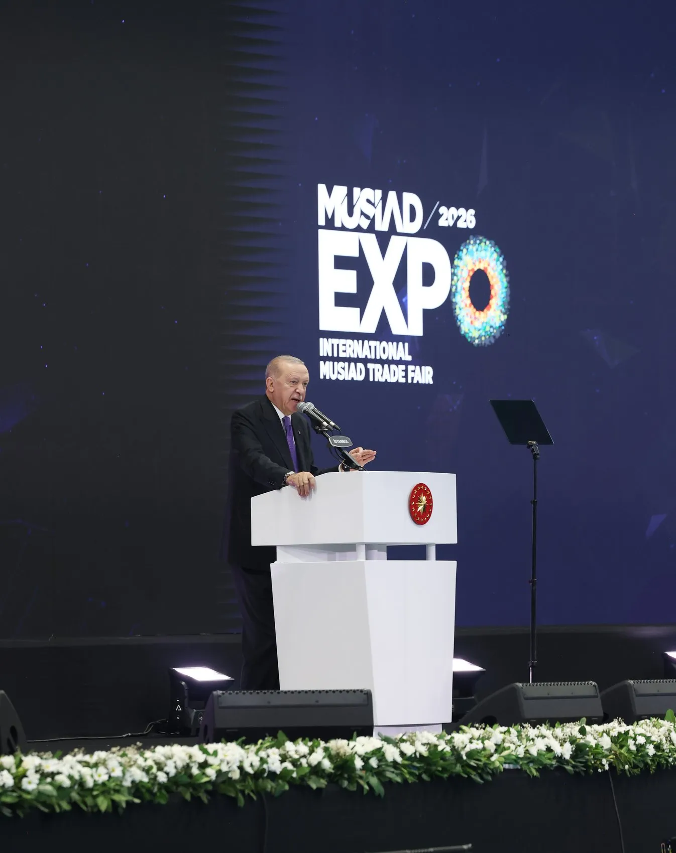 Erdoğan'dan kürsüden dünyaya sert mesaj: Savaş suçlularının yeri BM değil, mahkeme salonlarıdır