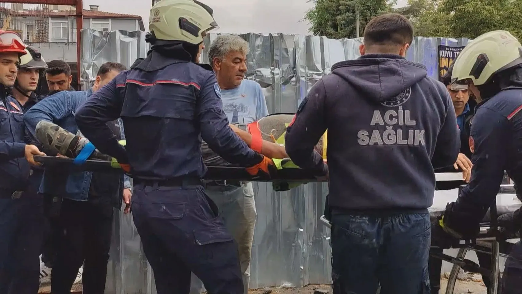 Fatih'te inşaat sahasında korkunç kaza: Bir anlık dikkatsizlik ağır sonuçlandı
