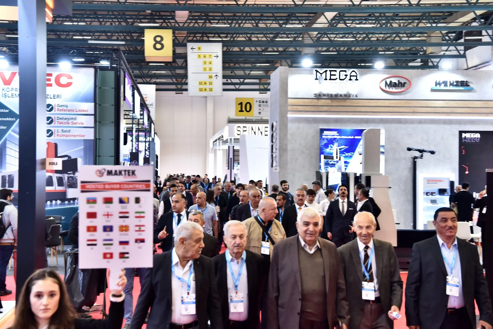 Sanayinin kalbi İstanbul’da atıyor: 1200’den fazla dev makine görücüye çıktı