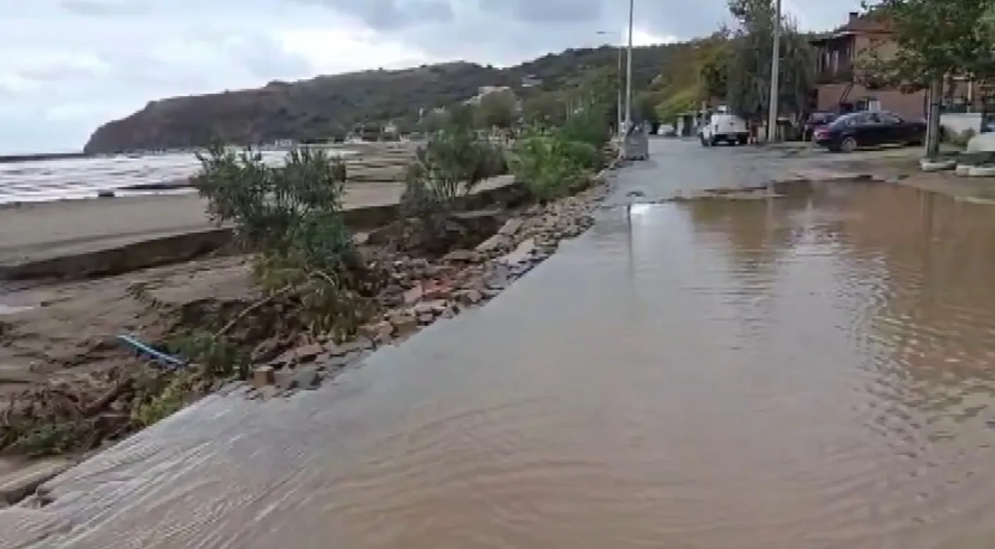 Mudanya'da kabus dolu anlar: Sel suları evleri yuttu, mahsur kalanlar son anda kurtarıldı