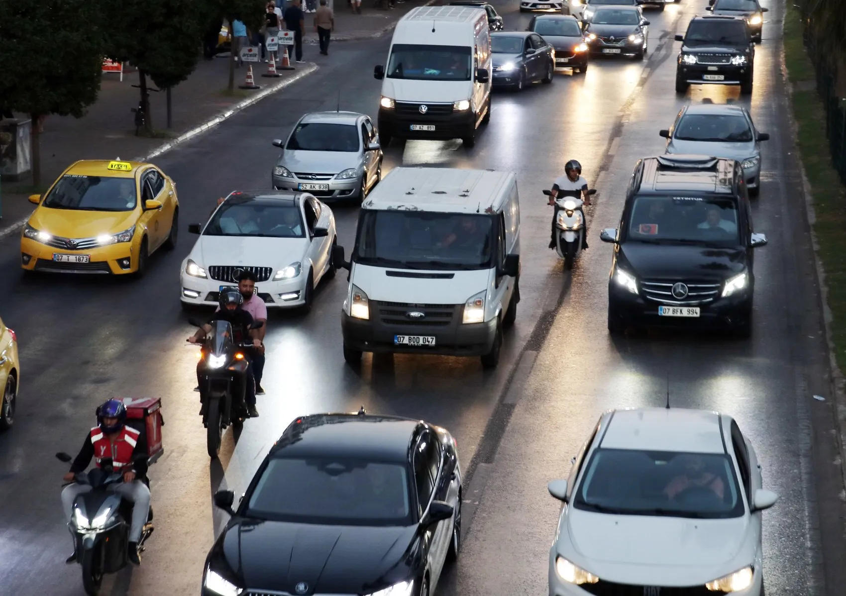 Trafikte iki tekerlekli devrim: Motosiklet sayısı beş yılda ikiye katlandı