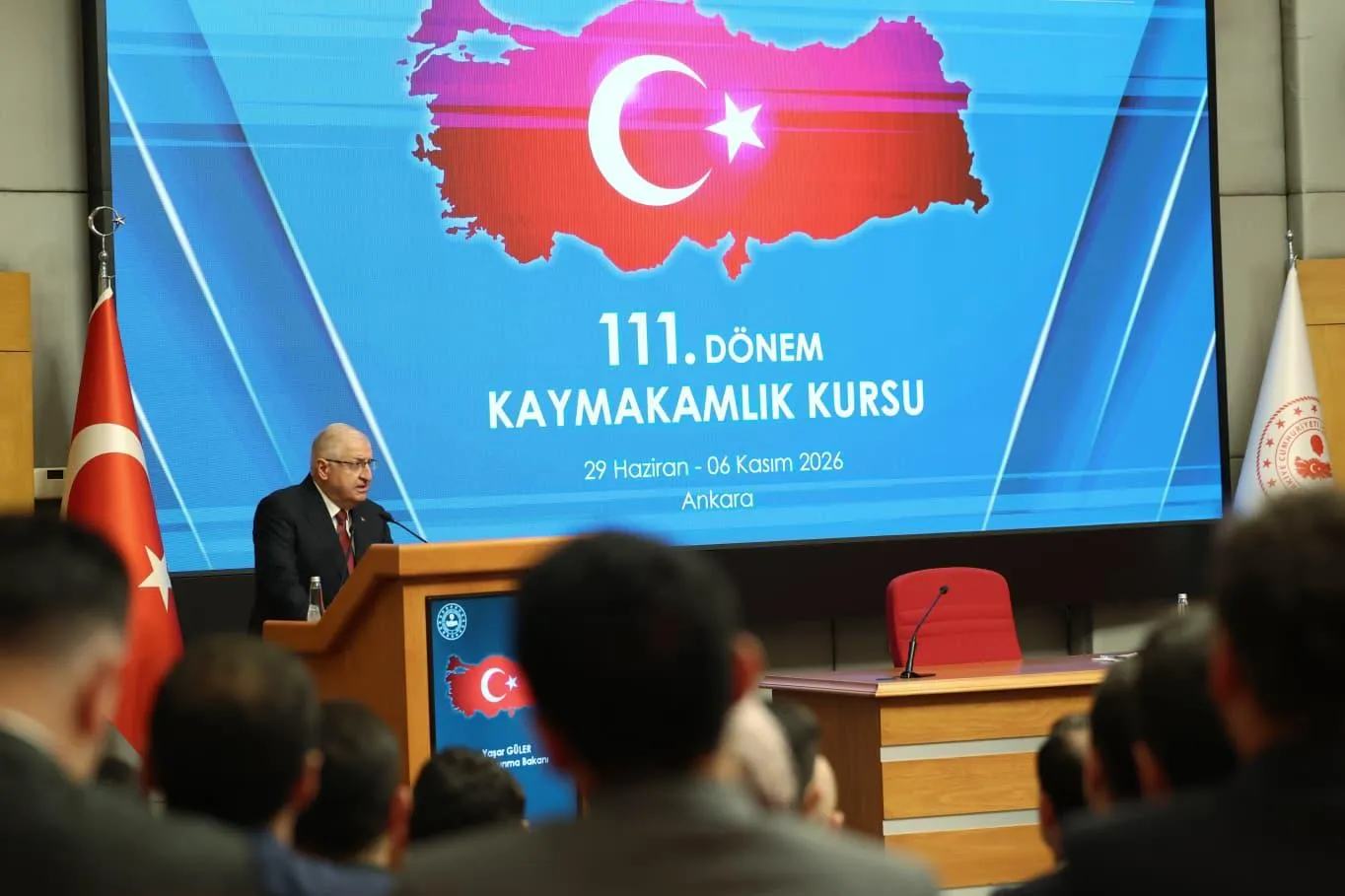 Geleceğin mülki idare amirlerine Bakan Güler'den kritik mesajlar