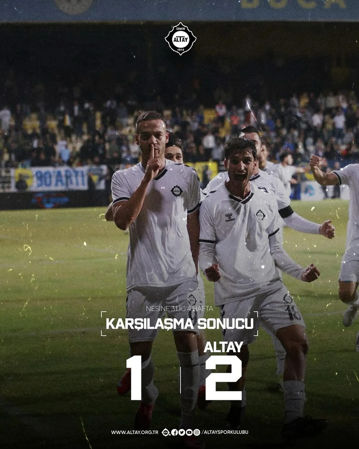 İzmir derbisinde gençlerin zaferi: Yönetimsiz Altay sahada devleşti