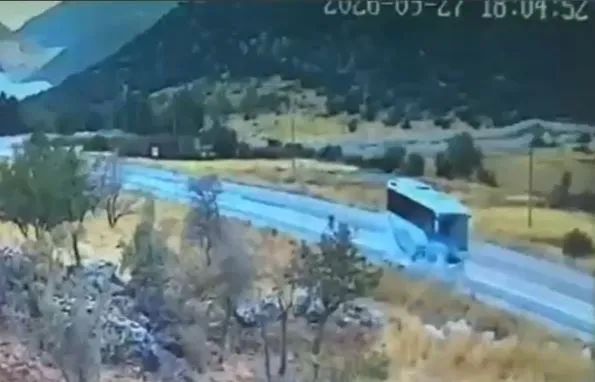 Gaziantep'teki feci kazanın dehşet anları saniye saniye kaydedildi