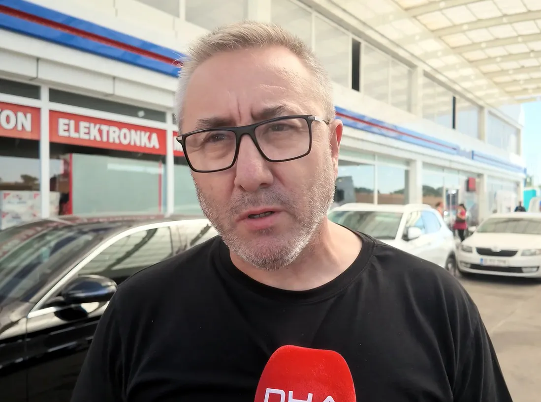 Edirne'de dehşet anları: Tartışma büyüdü, otomobili insanların üzerine sürdü