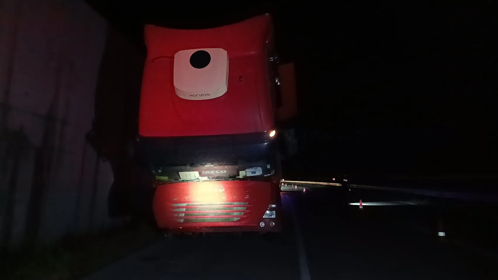 Amasya'da yol kenarındaki tamir girişimi faciayla bitti: Bir kişi ağır yaralı