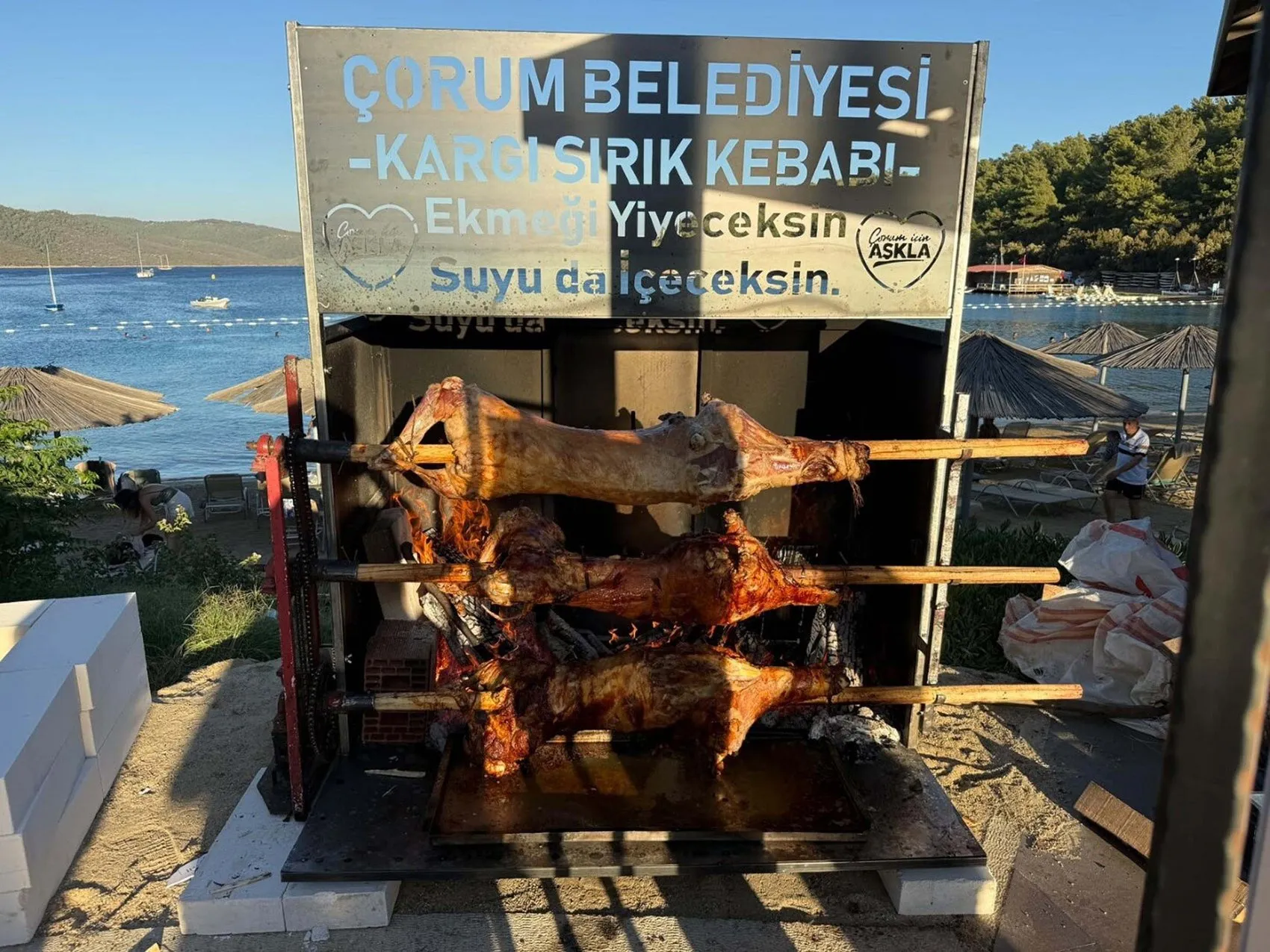 Hititlerin kadim sofrası Ege'ye taşındı: Çorum lezzetleri Bodrum'da görücüye çıktı