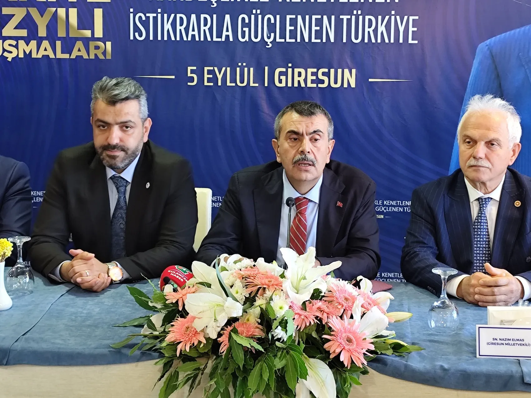Bakan Tekin'den Giresun'da tarihi çağrı: Milli mücadele ruhuyla kardeşliği yeniden inşa edeceğiz